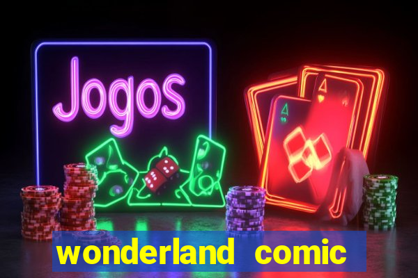 wonderland comic studio alphabet